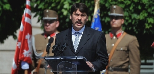 Maďarská hlava státu János Áder.