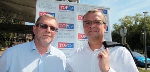 Viliam Buchert s Miroslavem Kalouskem.