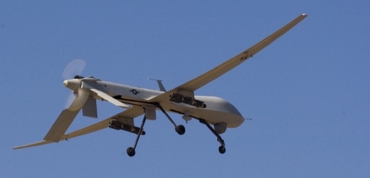UAV nad Afghánistánem.