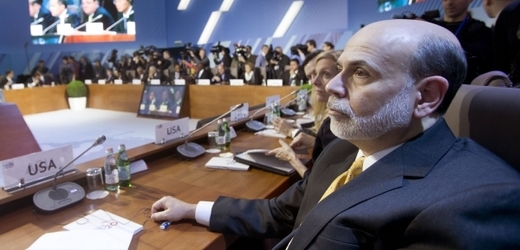 Summit G20. Na fotce americký ekonom Ben Bernanke.
