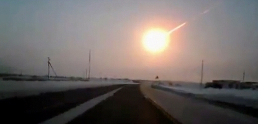 Meteorit nad Uralem.