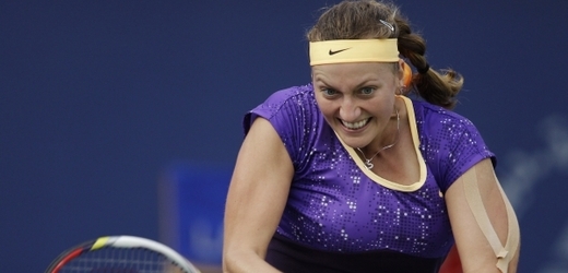 Petra Kvitová na turnaji v Dubaji.
