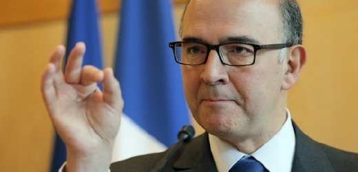Francouzský ministr financí Pierre Moscovici.