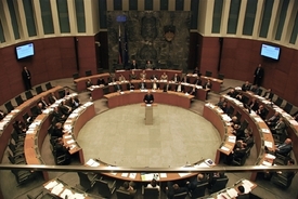 Slovinský parlament.