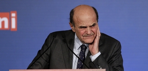 Vítěz italských voleb Piere Luigi Bersani.