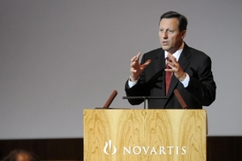 Bývalý šéf správní rady farmaceutické společnosti Novartis Daniel Vasella.