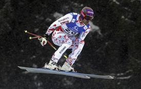Francouzský lyžař Adrien Théaux.