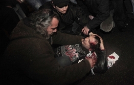 Krvavá demonstrace v únoru v Sofii proti poměrům v zemi zemi.