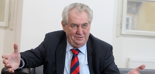 Budoucí prezident Miloš Zeman.
