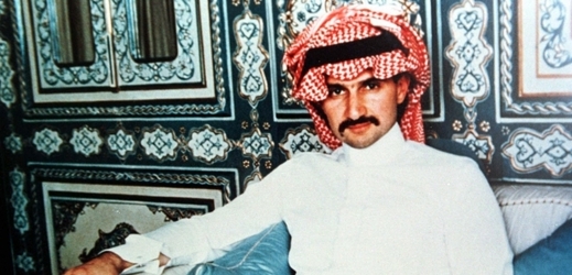 Princ Valíd bin Talál na fotografii z roku 1997.