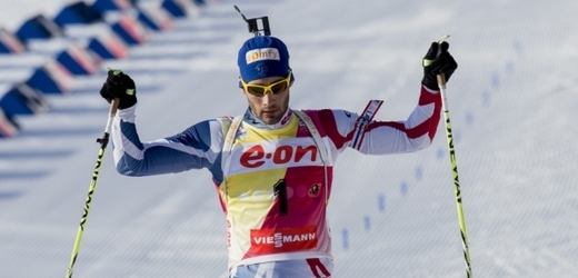 Sprint v Soči vyhrál francouzský biatlonista Martin Fourcade.