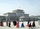 Mauzoleum Kumsusan, kde je uloženo tělo Kim Ir-Sena, zakladatele Severní Koreje. Kumsusan je bývalý prezidentský palác (Foto: Profimedia).