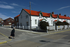 Městečko Stanley na Falklandech.
