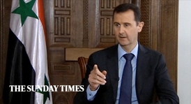 Asadův rozhovor pro The Sunday Times (únor 2013).