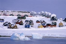 Hlavní město Grónska Nuut.