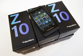 Firma představila nové telefony BlackBerry Z10 a Q10 koncem ledna.