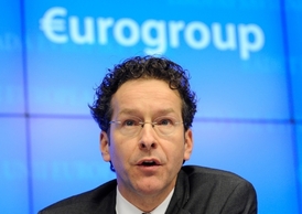 Šéf Euroskupiny Jeroen Dijsselbloem.