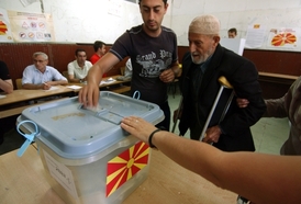 Volby v Makedonii (ilustrační obrázek).