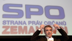 První místopředseda SPOZ Zdeněk Štangl.