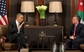 Barack Obama a jordánský král Abdalláh II.