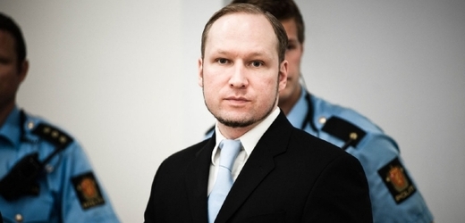 Anders Breivik u soudu v Oslu.