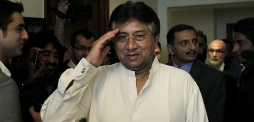 Bývalý pákistánský prezident Parvíz Mušaraf.