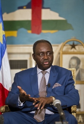 Prezident Středoafrické republiky François Bozizé.