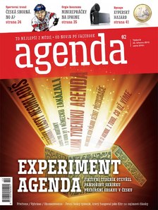 TItulní strana druhého čísla časopisu Agenda, ze které je zřejmé, že už nebude vycházet.