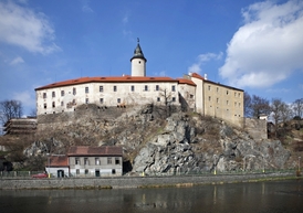 Hrad v Ledči nad Sázavou.