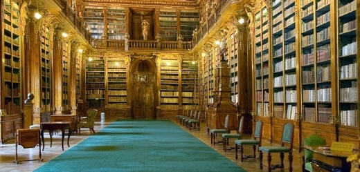Knihovna Strahovského kláštera.