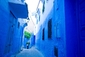 Chefchaouen, Maroko. Vesnice v horách Rif je modrým labyrintem. (Foto: Profimedia.cz, Jed Share and Kaoru/Corbis)