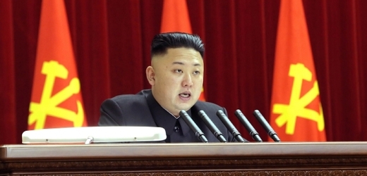 Vůdce KLDR - Kim Čong-un.