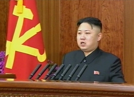 Mladý vůdce Kim.