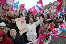 Proti přijetí zákona se ve Francii v poslední době konaly masivní demonstrace.