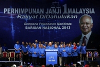 Malajský premiér Najib Abdul Razek.