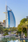S výškou 321 metrů patří Burdž al-Arab mezi nejvyšší stavby světa. (Foto: shutterstock.com)