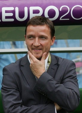 Reprezentační manažer Vladimír Šmicer.