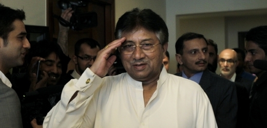 Bývalý pákistánský prezident Parvíz Mušaraf.