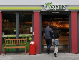 Řetězec německých veganských obchodů Veganz.