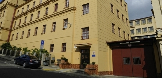 Budova vazební věznice v Litoměřicích.