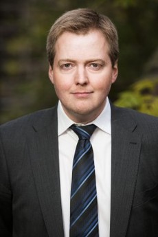 Možný budoucí islandský premiér Sigmundur Davíð Gunnlaugsson.