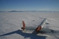 Pozůstatky letadla Pegasus, Antarktida.