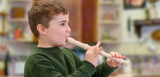 Pozor na hudební nástroje, na které hrají vaše děti (ilustrační foto).