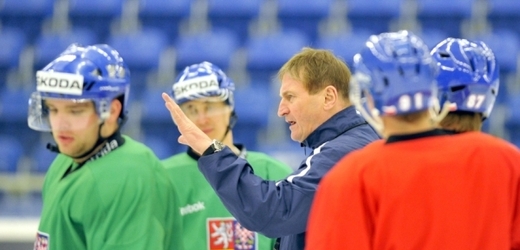 Hokejová reprezentace má za sebou první trénink ve Stockholmu.
