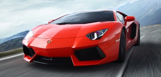 Zatím poslední model značky Lamborghini - Aventador.