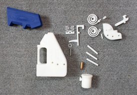 Pistole z 3D tiskárny.