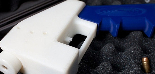 Střelba na dosah. Pistole podle Forbesu z 3D tiskárny.