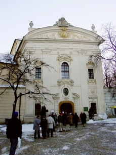 Památníku národního písemnictví ve Strahovském klášteře.