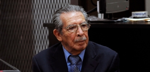 Efraín Ríos Montt, bývalý guatemalský diktátor.