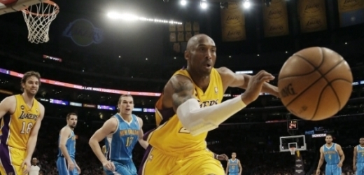 Hvězdný basketbalista Kobe Bryant.